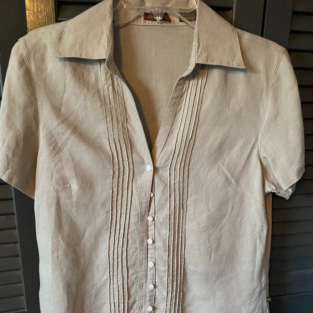 La naturelle 100% Linen Shirt